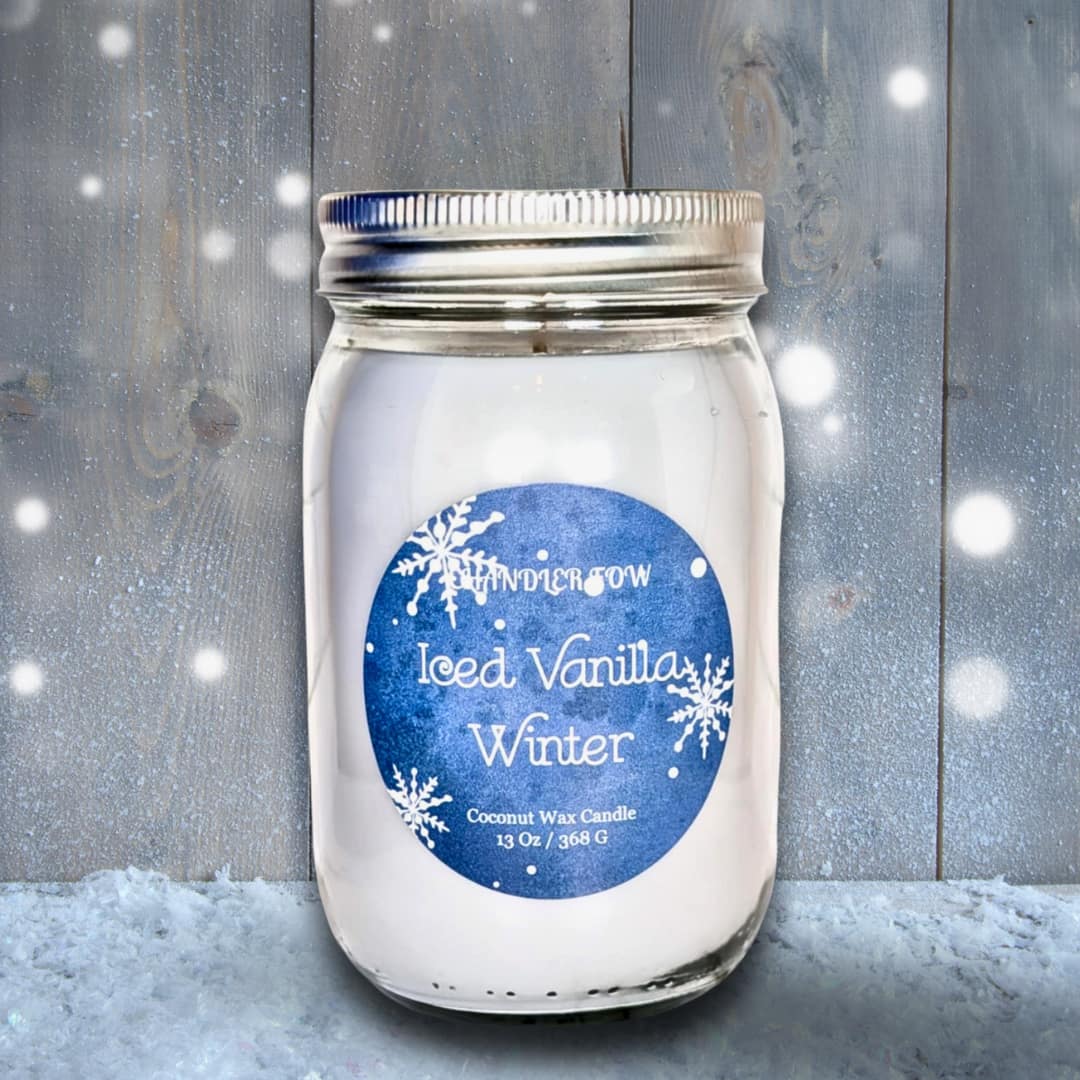 Iced Vanilla Winter 13 Oz Candle