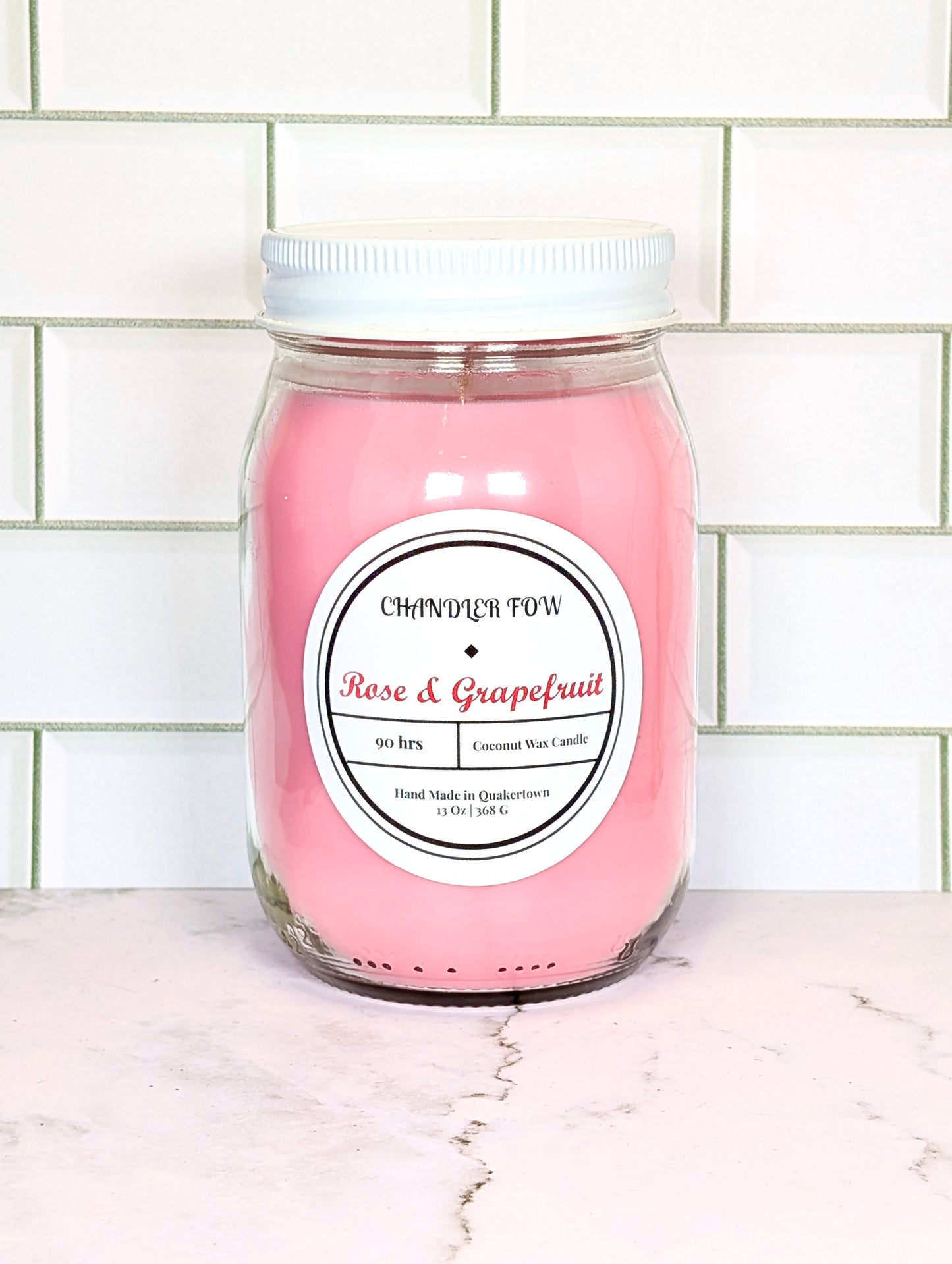 Rose & Grapefruit 13 Oz Candle