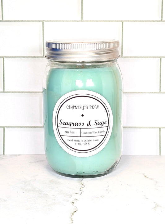 Seagrass & Sage 13 Oz Candle