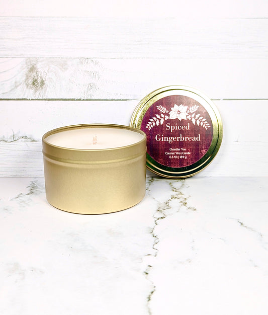 Spiced Gingerbread Gold Tin Candle