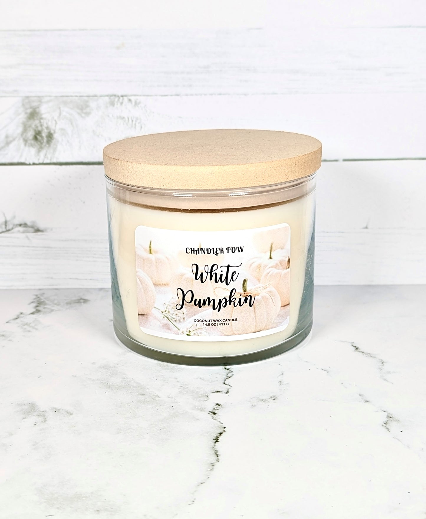 White Pumpkin 2-Wick Candle