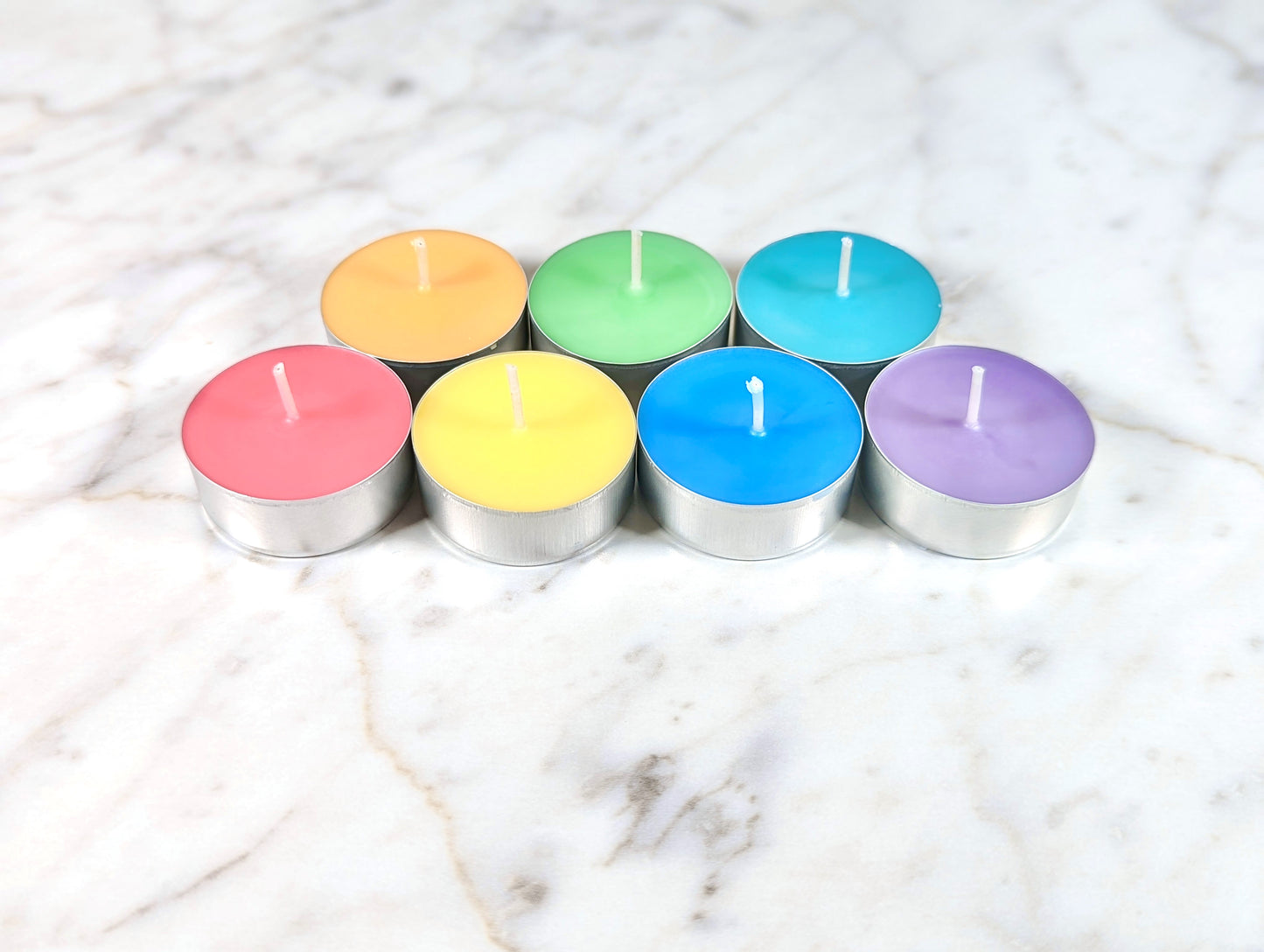 7 Pack Color Tealights