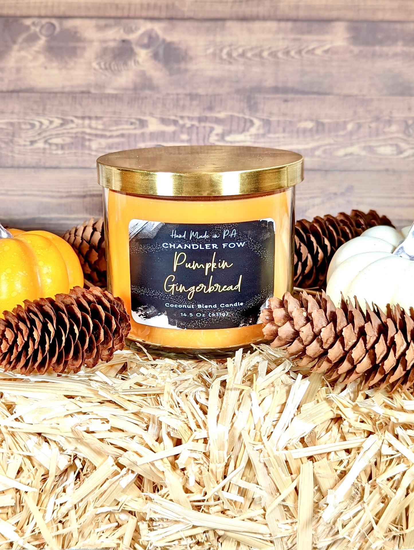 Pumpkin Gingerbread 2-Wick Candle